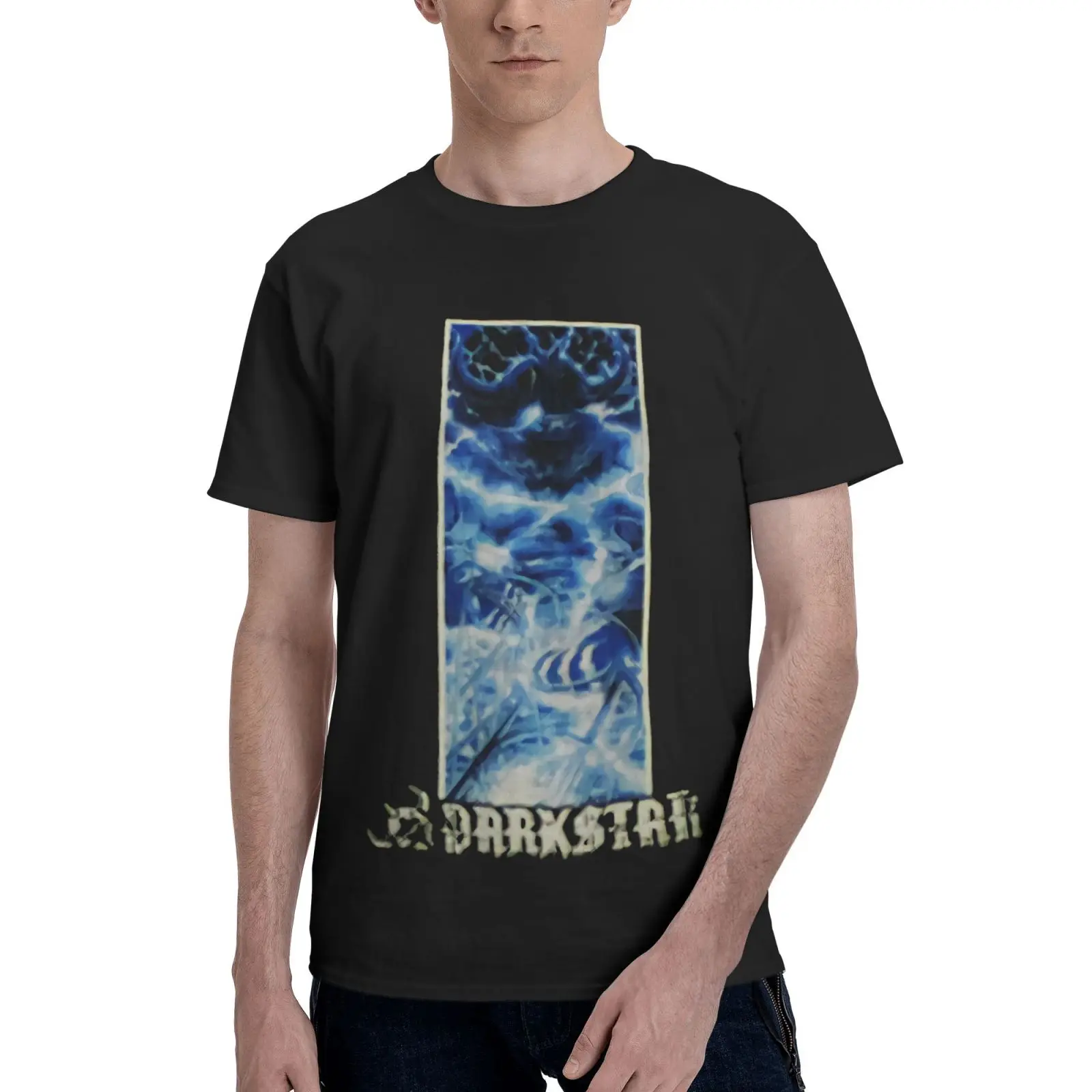 

Футболка Darkstar Shock X-Large для мужчин и женщин, тенниска оверсайз для скейтборда
