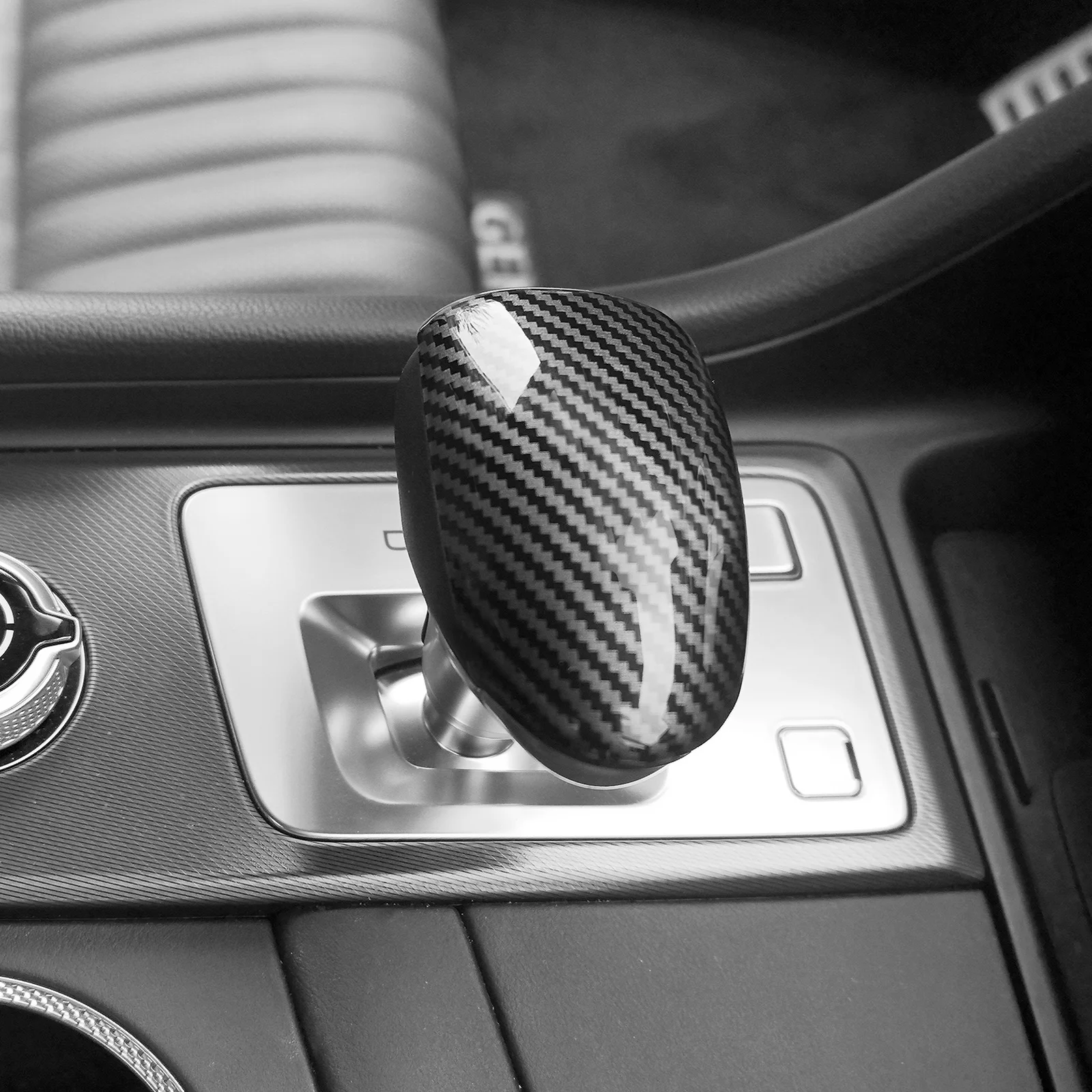 

Для Genesis G70 2019 2020 2021 2022 из углеродного волокна с рисунком, аксессуары для интерьера