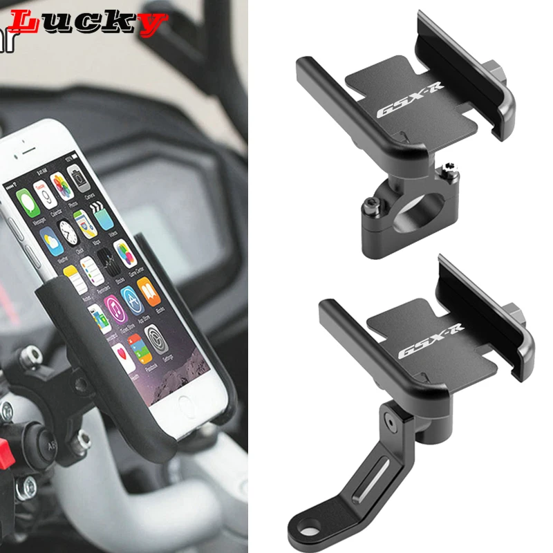 

For SUZUKI GSXR600 GSXR750 GSXR1000 GSXR 600 750 1000 Hot Deals Motorcycle Accessories Mobile Phone Holder GPS Handlebar Bracket