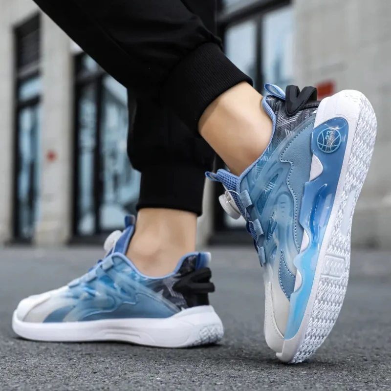 Кроссовки мужские и женские со съемной поворотной пряжкой модная Роскошная