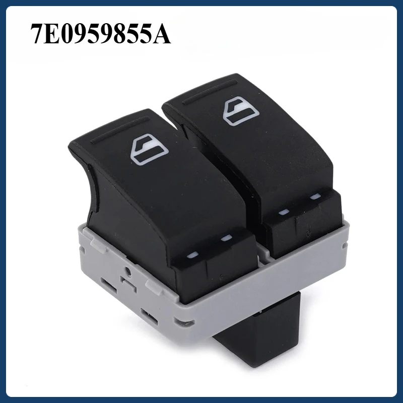 

7E0959855A для VW Transporter T5 T6 2005-2014, автомобильные запчасти, аксессуары, 4 контакта, кнопка главного переключателя стеклоподъемника автомобиля