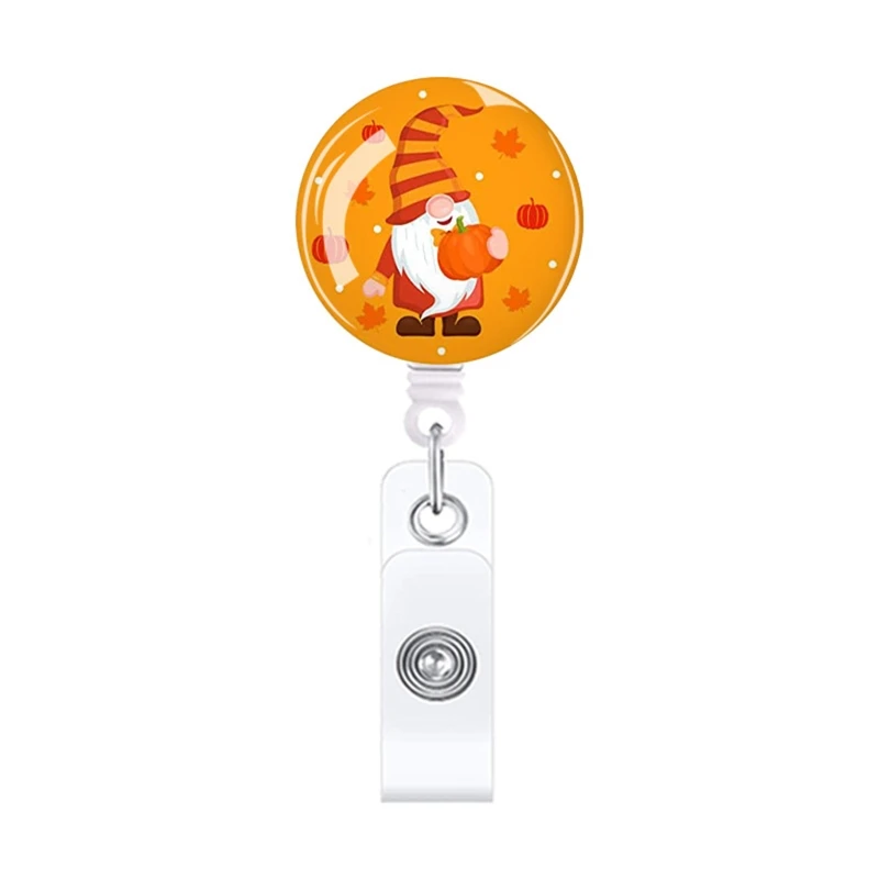 

Unique Nurse Badge Reel Faceless Gnomes Retractable with Alligator Clip Thick Pull Cord Class Prize Party Favors Gift