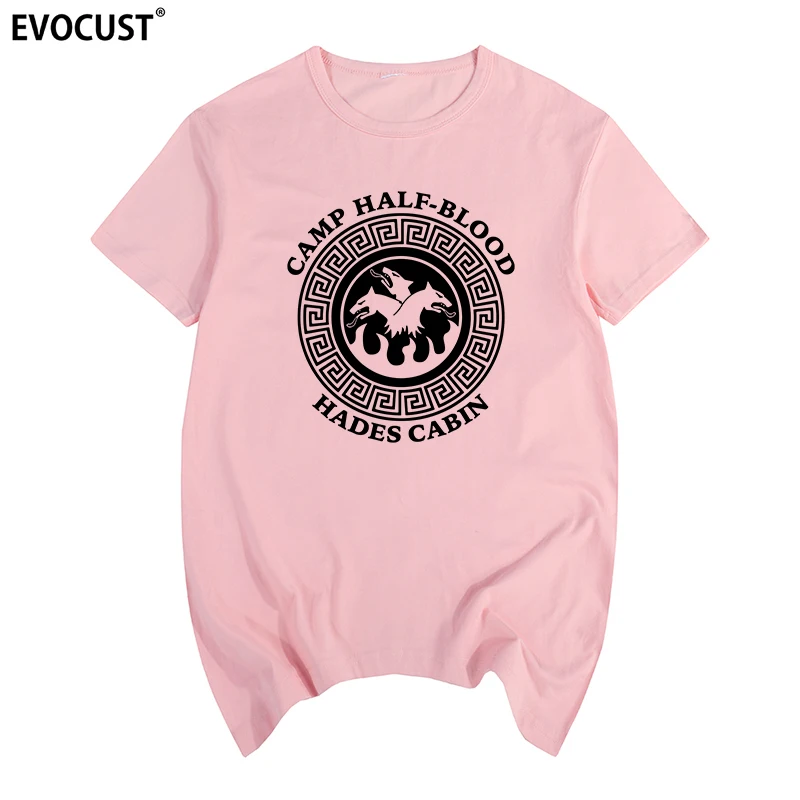 Футболка унисекс для лагеря с надписью половинная кровь каюта Перси Джексон