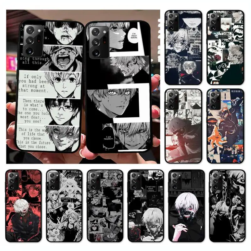 

Anime Tokyo Ghouls Terror Horror Phone Case For Samsung Galaxy Note 10Pro Note20ultra note20 note10lite M30S Coque