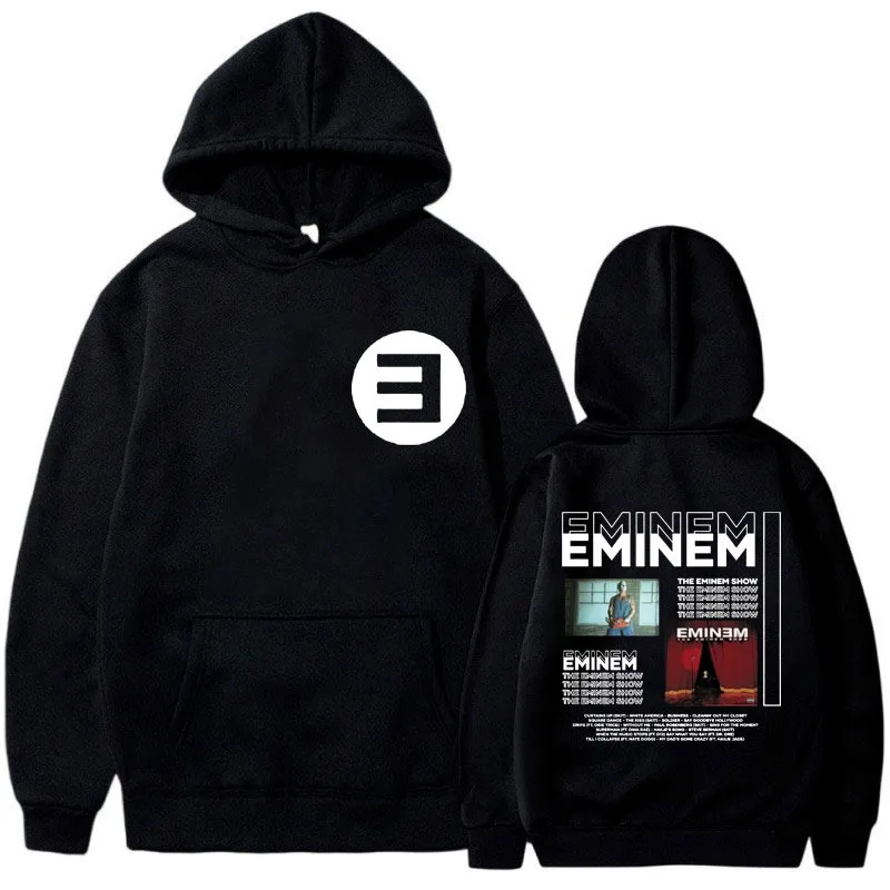 Черная хлопковая толстовка Kamikaze Album Eminem