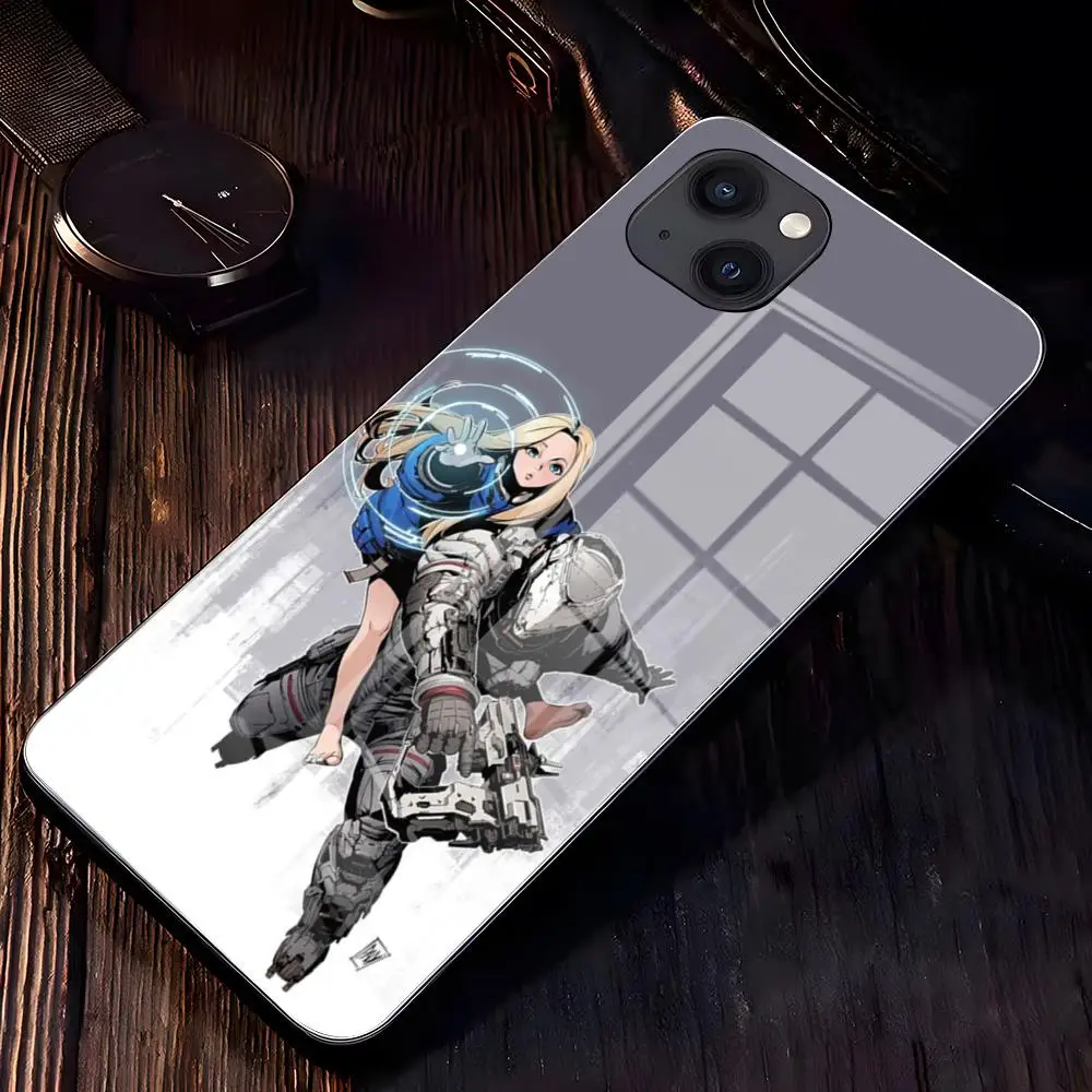 Фото Чехол для телефона Game P-PragMataS-ES для iPhone 17 Pro Max 16 15 14 Pro Max 13 11 X Xs Xr 8 7Plus, стеклянная крышка №2