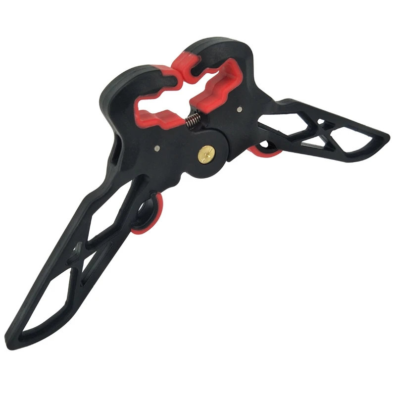 

1Pcs Black Archery Bow Limb Clamp Kick Stand Holder Legs For Compound Bow Stand