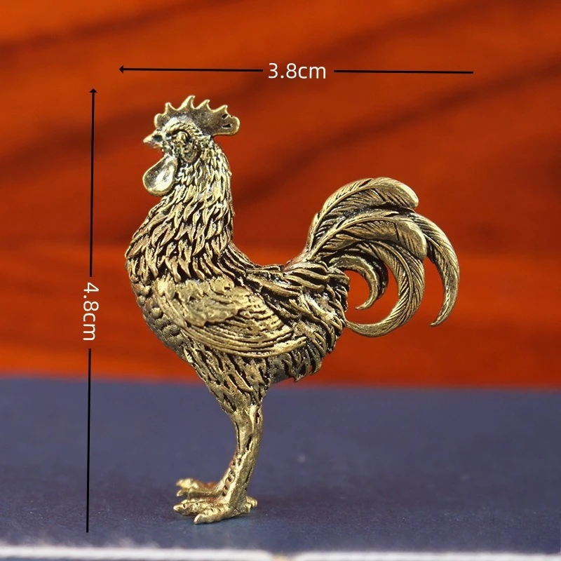 

Латунная статуэтка петуха MOONBIFFY