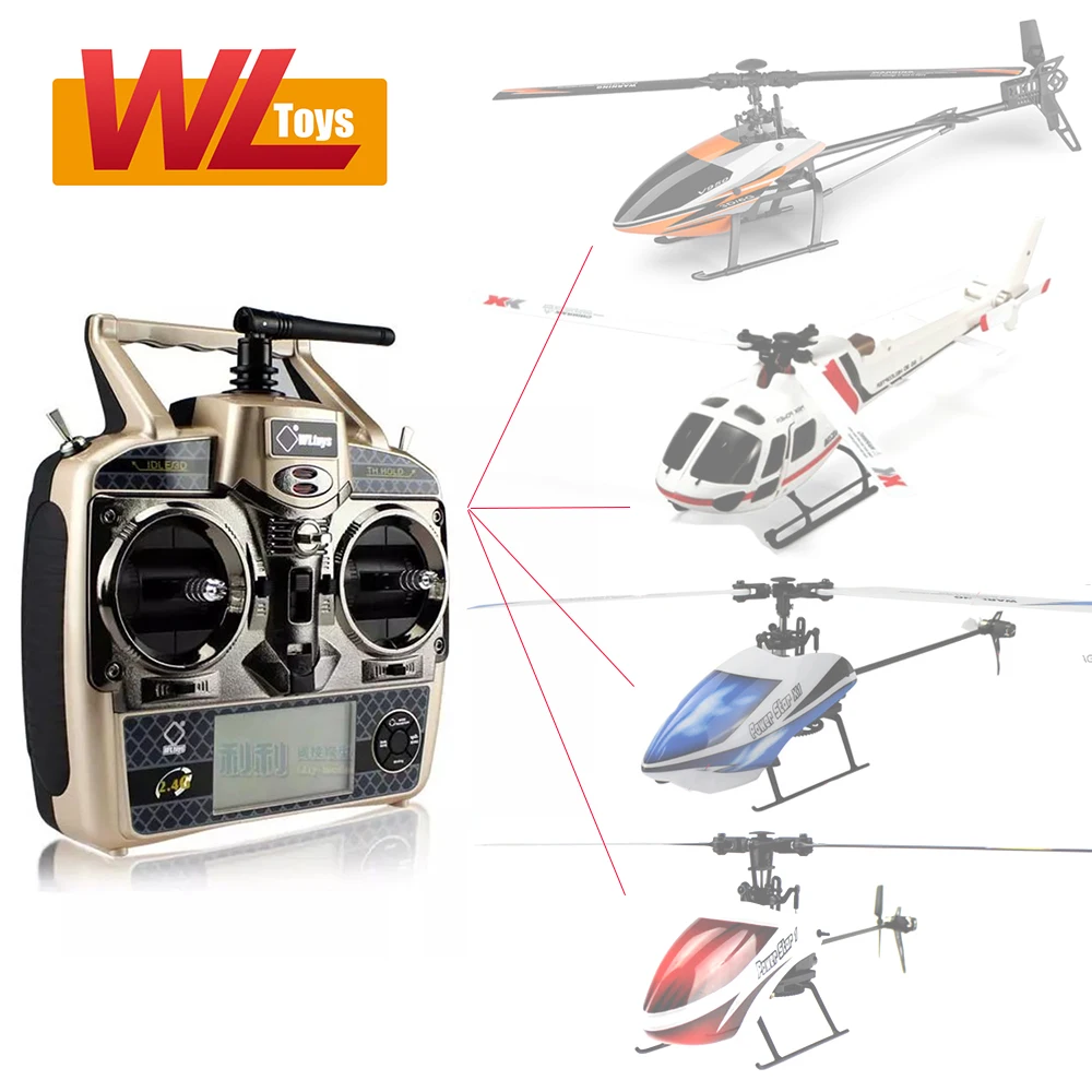 Передатчик для WLtoys V950 V931 V977 V966 Запчасти радиоуправляемого вертолета пульт ДУ