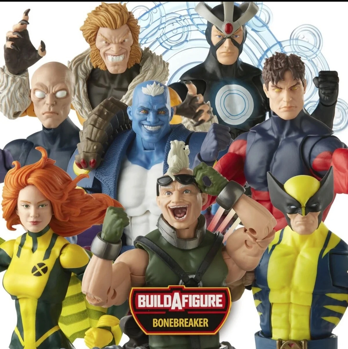 

Экшн-фигурка Marvel Legends Siryn Havok Wolverine Darwin Maggott Sabertooth Vulcan Bonebreaker Wave 6"