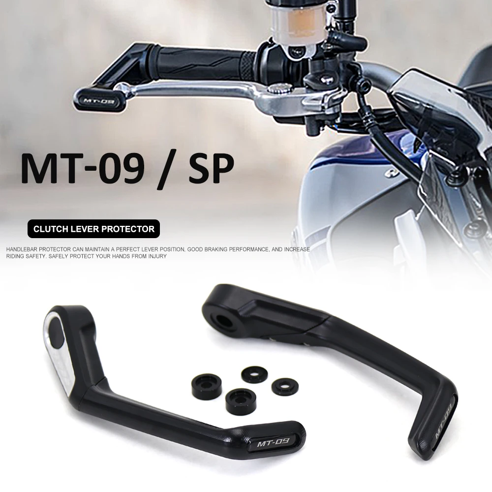 Enlarge New Waterproof Aluminum Alloy Motorcycle Brake Clutch Levers Protection For YAMAHA MT09 mt09 MT 09 MT-09 SP 2021 2022 2023