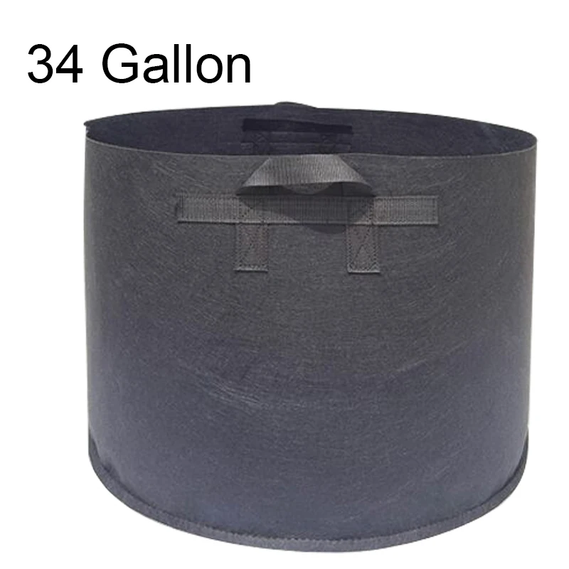 

Мешки для выращивания цветов на дереве 34Gal, садовый горшок для овощей, горшок из дышащей ткани, садовые мешки для выращивания, большой размер...