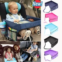 baby car seat organizer tray stroller kids toy food holder desk waterproof children portable table for car child table storage