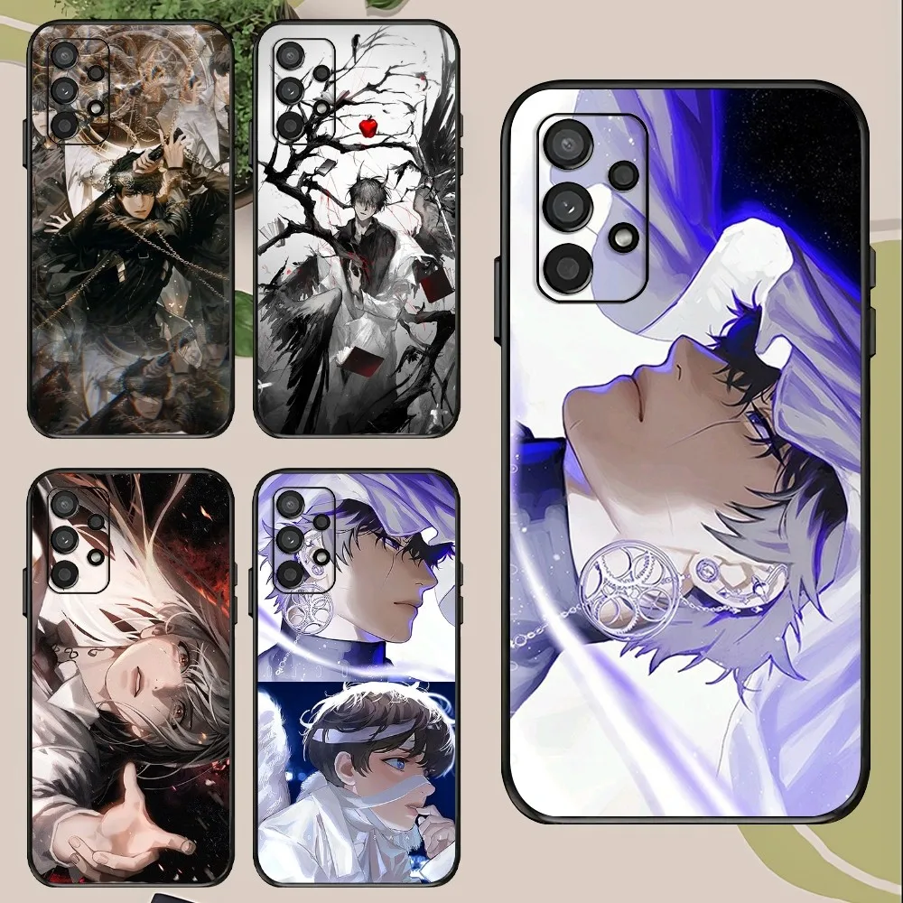Omniscient R-Reader V-Viewp Phone Case For Samsung Galaxy A52 A12 A51 S21 Edge S22ULTRA S23 S24 Plus Ultra Black Cover