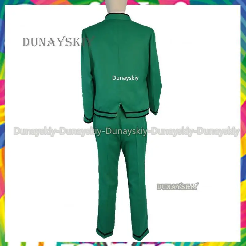 Saiki Kusuo No Sai-nan аниме косплей костюм парики мужская униформа очки головные уборы