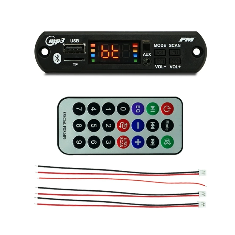 

Radio Lossless MP3/WMA/WAV/FLAC/APE Board Module Colored Screen Display