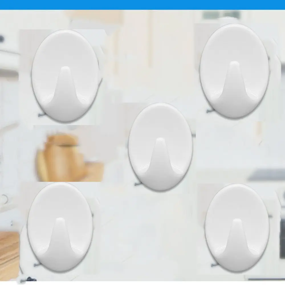 5 шт. настенные крючки для ванной комнаты