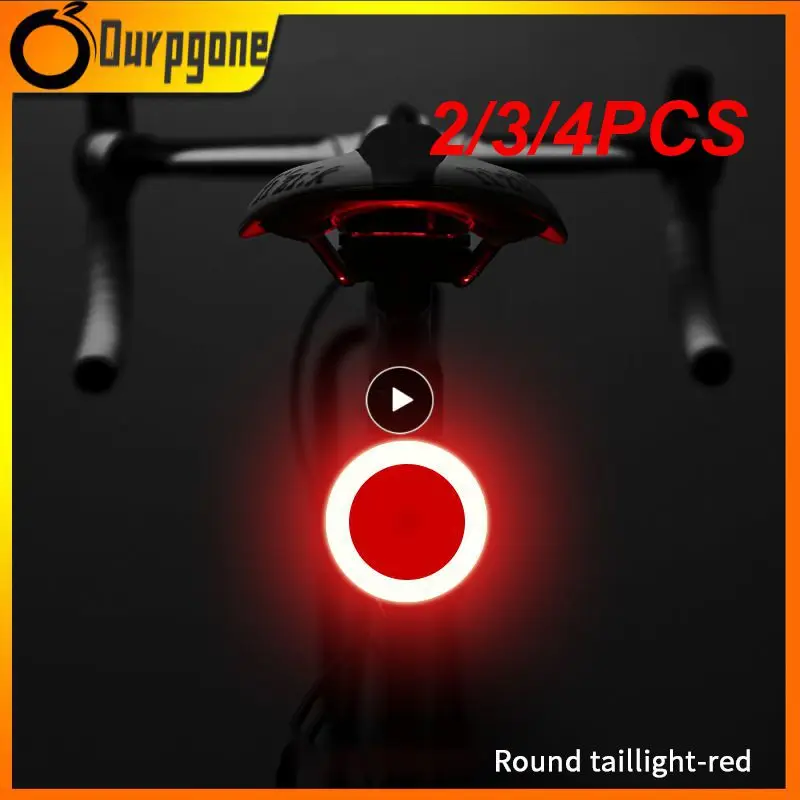 

Multi Lighting Modes Bicycle Light USB Charge Led Bike Light Flash Tail Rear Bicycle Lights For MTB Seatpost IPX2 Waterproof