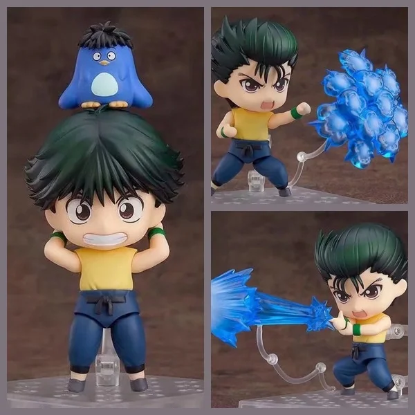 

Anime Yuyu Hakusho Q Edition 1221# Yuusuke Urameshi replaceable face boxed figure height about 10CM