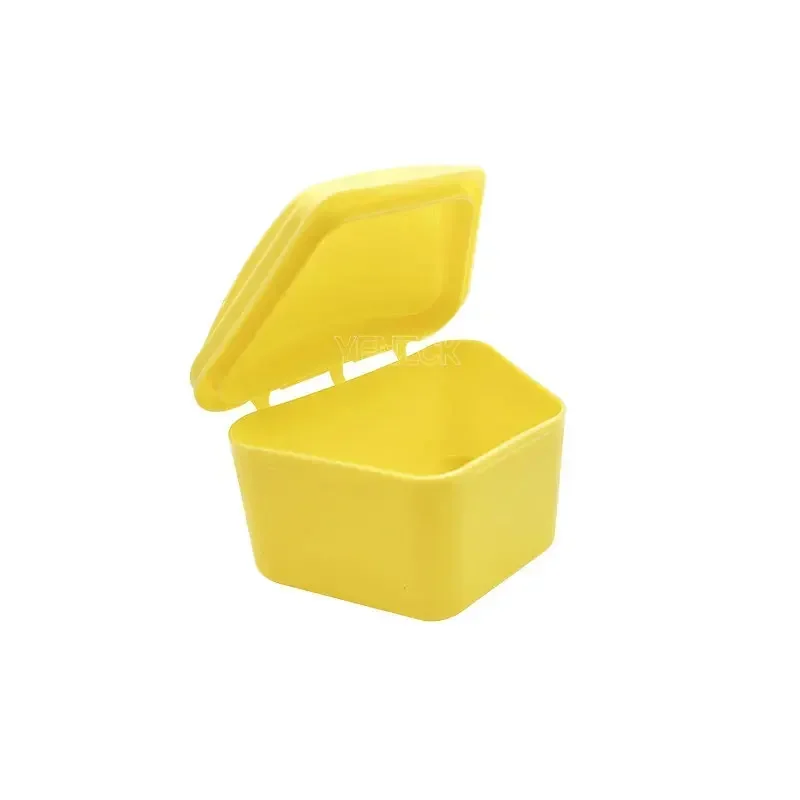 50 шт. чехол для хранения зубных протезов стоматологический фиксатор органайзер