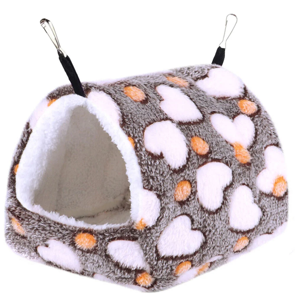 

Hamster Hanging Hammock Pets Rat Warm Bed Small Flannel Cotton Bedding Guinea