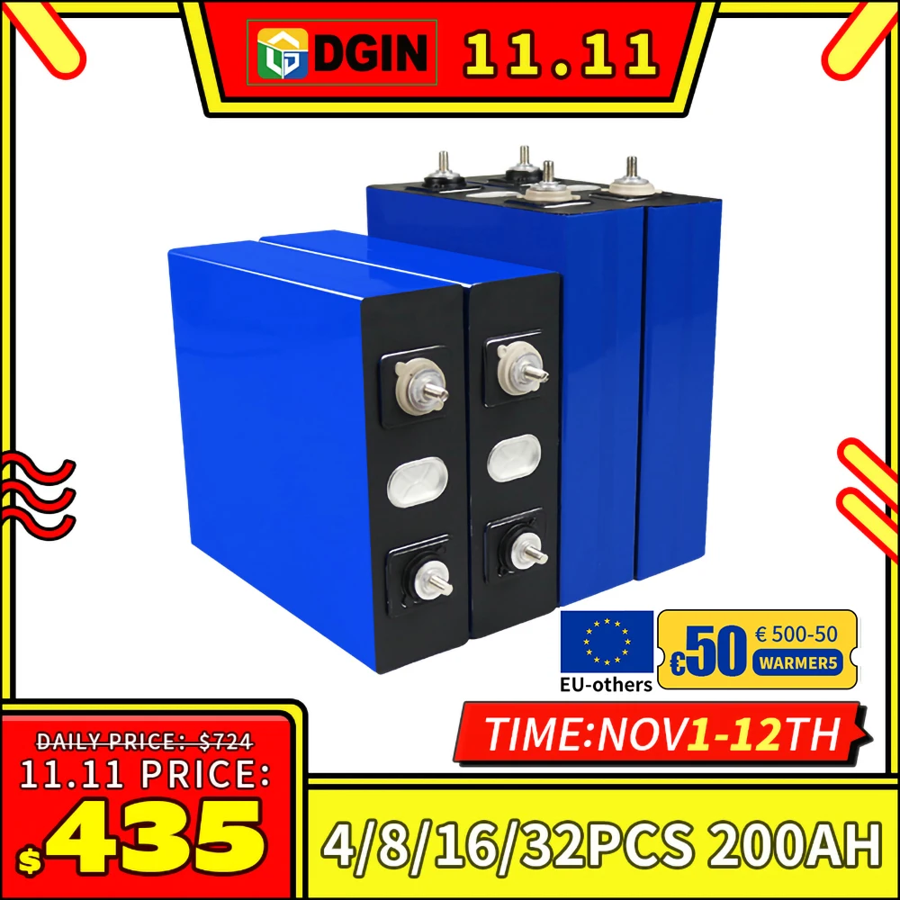 

Литий-железо-фосфатные аккумуляторы, 3,2 в, Ач