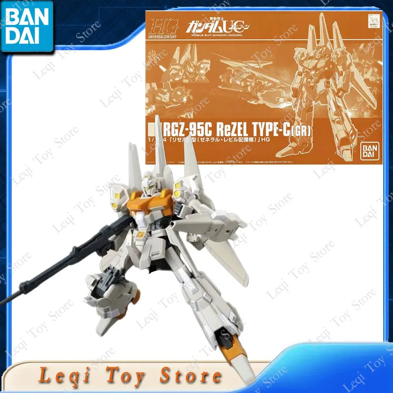 Оригинальная сборная модель Bandai HG GUNDAM RGZ-95 REZEL DEFENSER B-UNIT RGZ-95C TYPE-C COMMANDER, аниме-фигурка, украшение (art.: 3920db6d0cfee) - 3920db6d0cfee