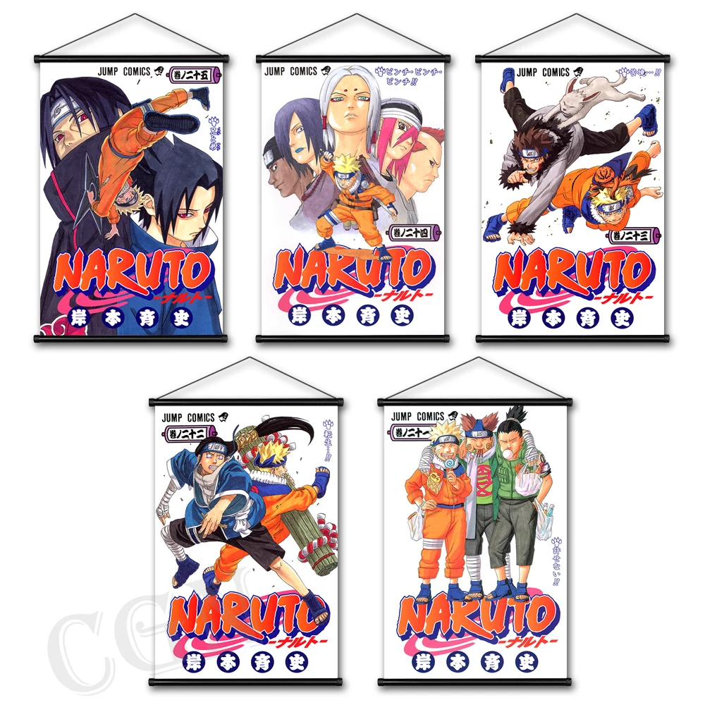 

NARUTO Picture Poster Classic Japan Anime Canvas Uchiha Itachi HD Print Painting Hanging Scrolls Sasuke Wall Art Home Decoration