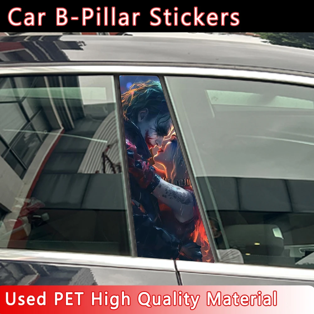 1 шт. Джокер CP ПЭТ наклейки автомобильные водостойкие авто B столб забавные