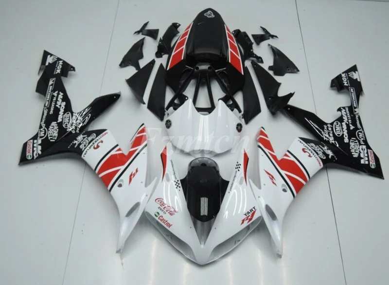 

Injection Mold New ABS Motorcycle Fairings Kit Fit for YAMAHA YZF 1000 - R1 2004 2005 2006 04 05 06 Bodywork Set Red White
