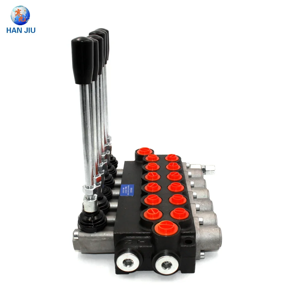 6-ручной гидравлический управляющий клапан 6P40 40 л