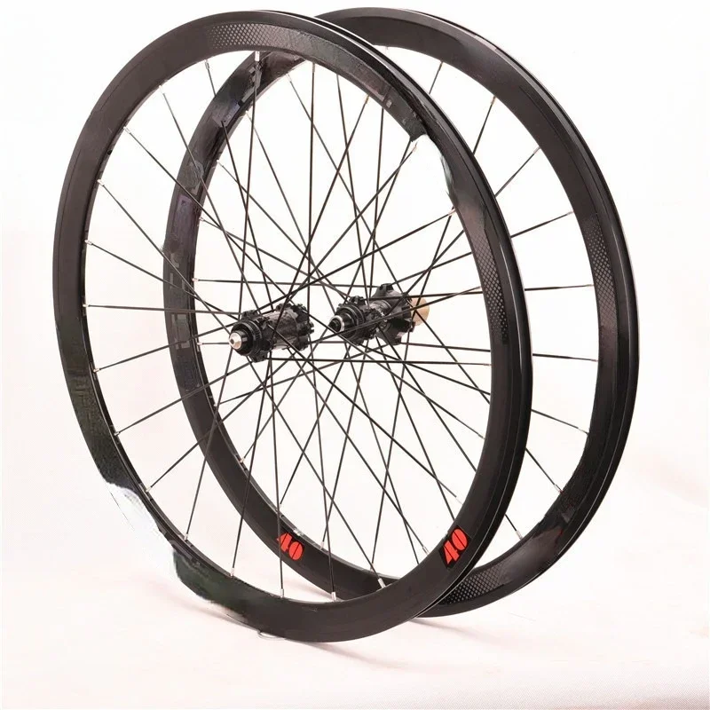 Комплект колес для шоссейного велосипеда с перекрестной границей 700C 40/50 мм