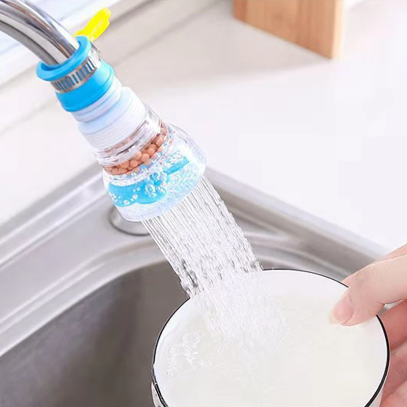 

360 Rotation Faucet Kitchen Splash-proof Faucet Household Shower Tap Water Universal Connector Faucet Extender Torneiras