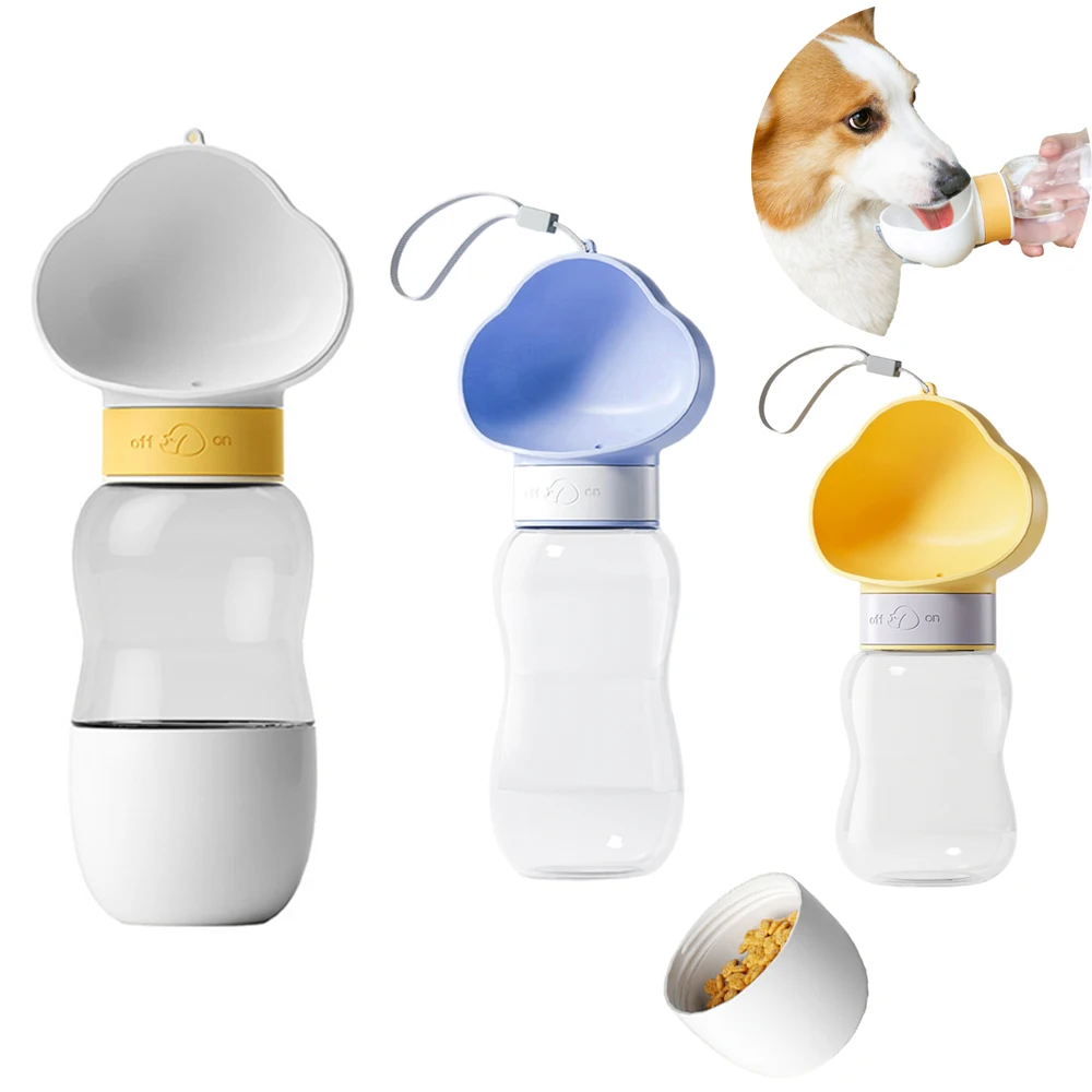 

Portable Water Bowl Feeder For Small Big Dogs Outdoor Travel Food And Water Container Pets Puppy Cats Drinker Bottle Accessories