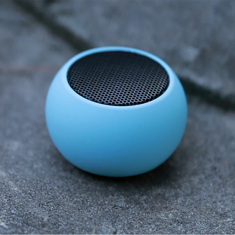 

2022 New Mini Wireless Bluetooth Speaker Outdoor High Volume Small Steel Cannon Bluetooth Sound