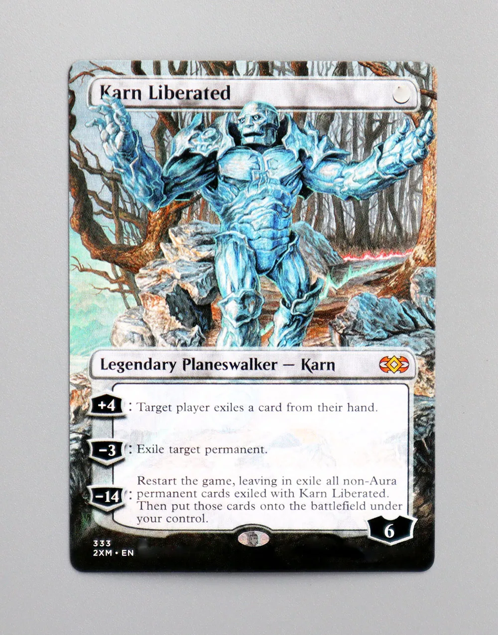 holo/Foil TCG Волшебные прокси-карты Качество игры Прокси Сборная доска Karn liberated karns sylex