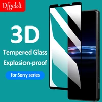 3d curved full cover tempered glass for sony xperia xz3 xz2 xz1 premium xa2 ultra screen protector xperia 1 5 10 iii lite plus
