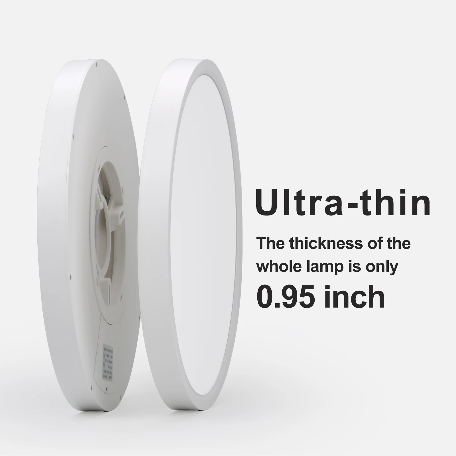 Тонкий светодиодный панельный светильник 12 Вт Дерево Черный Золотой 220 В Домашнее освещение для ванной комнаты и кухни Легкая установка Ультратонкий потолочный светильник.