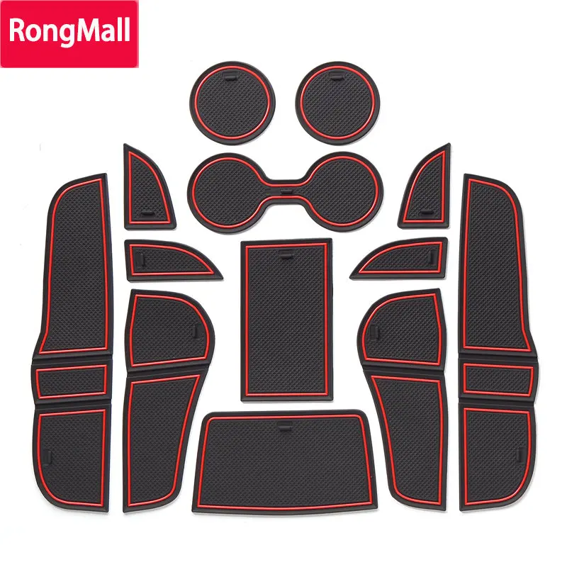 

Car Gate Slot Cup mat for Mazda 6 2019 2020 2021 Atenza Interior Accessories Door Groove Anti-Slip Pad Car sticker