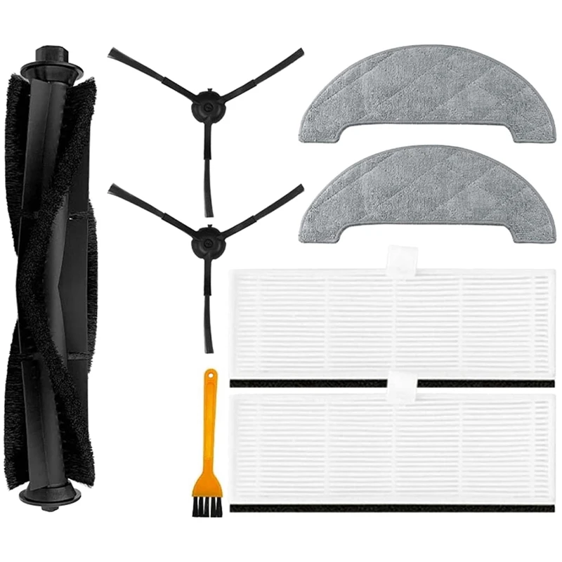 Основная боковая щетка HEPA-фильтр Накладка для швабры совместима с запасными