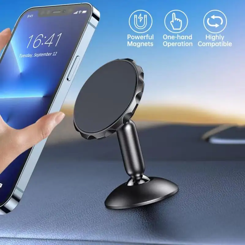 Magnetic Car Phone Holder Magnet Mount Mobile Cell Phone Stand Telefon GPS Support For iPhone Xiaomi MI Huawei Samsung LG