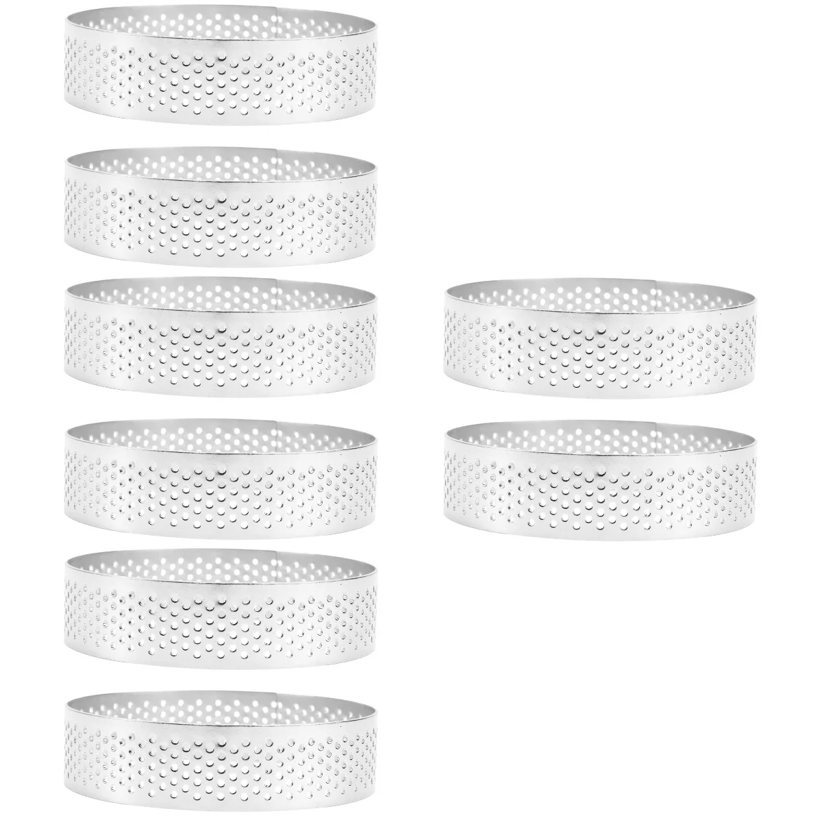 

Кольца для торта кольцо для выпечки кондитерского яйца металлические формы Маффин перфорированный мусс круглое печенье чизкейк печенье