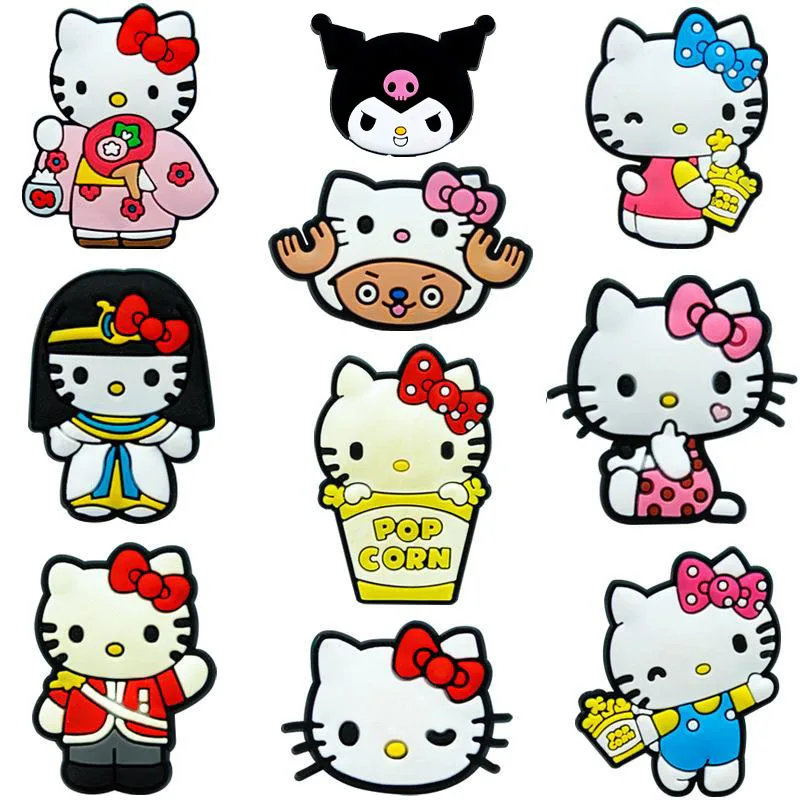 

4 см Sanrios мультфильм Kawaii Hello Kitty Kuromi супер милые Diy Искусственные аксессуары