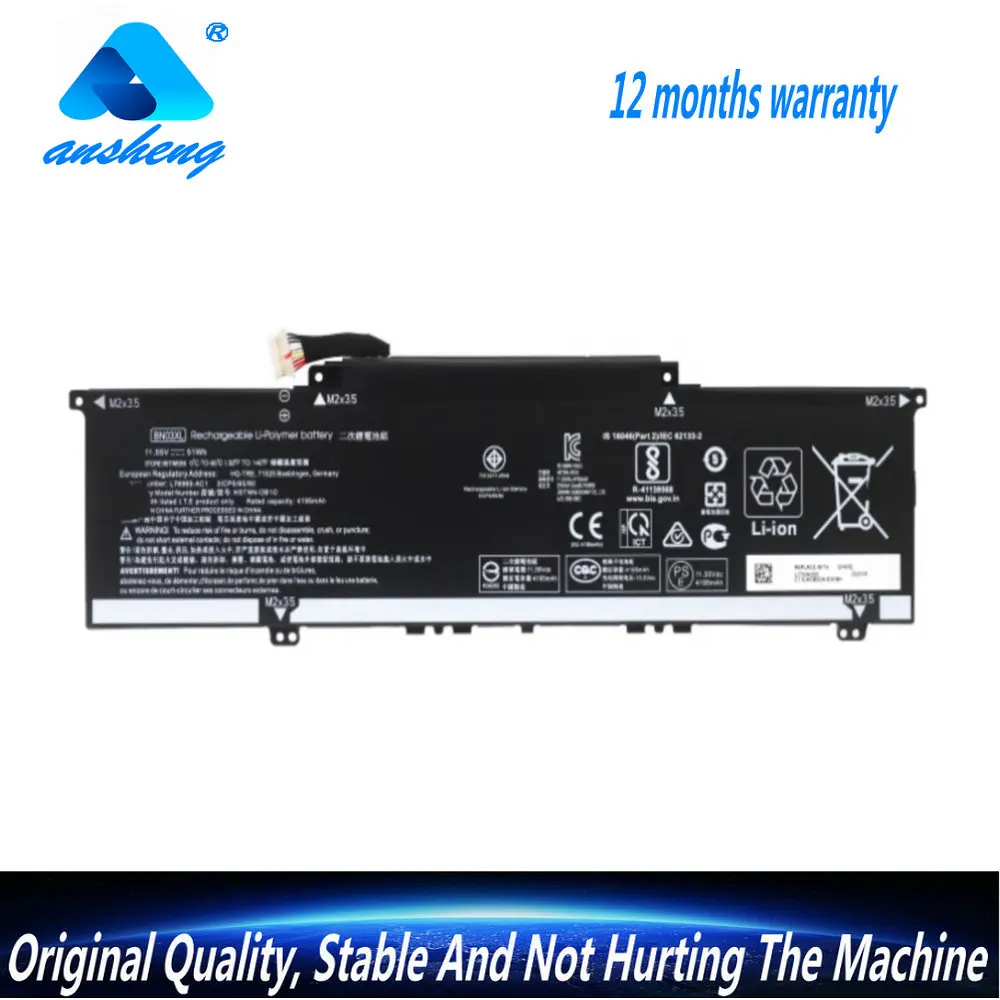 Оригинальный аккумулятор для ноутбука BN03XL HP Envy X360 13-AY00001ND TPN-C145 15M-EE0013DX