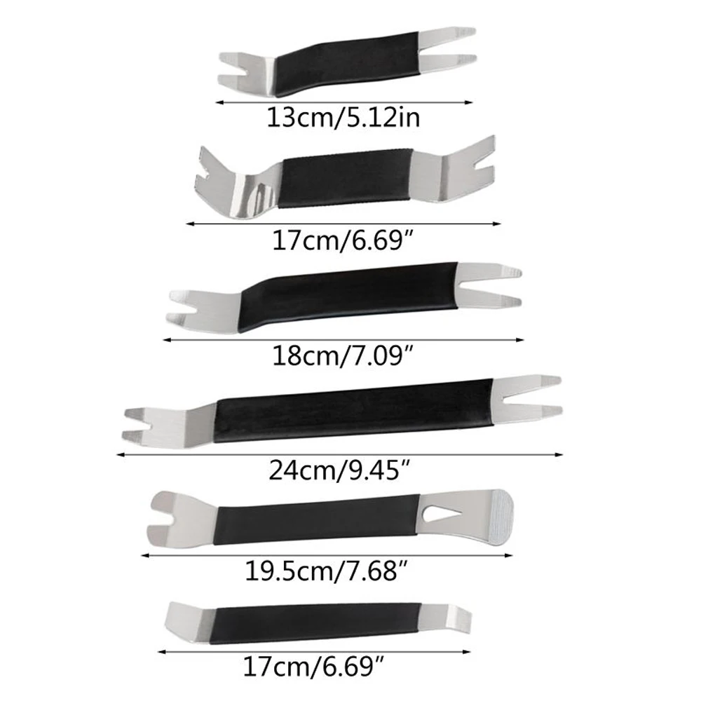 1/6 шт. набор инструментов для снятия обшивки автомобильной двери