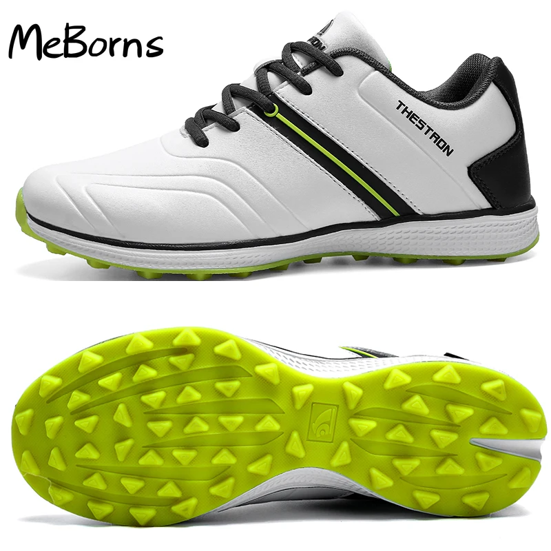 

Waterproof Men Golf Shoes Professional Lightweight Golfer Footwear Outdoor Golfing Sport Trainers Athletic Sneakers Brand