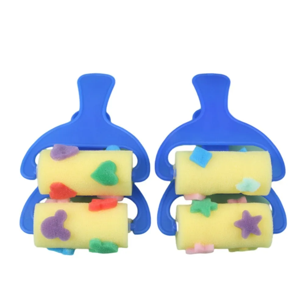 

DIY Sponge Toy for Painting Graffiti Convenient to Use Even Color Distribution Stimulate Imagination and Creativity