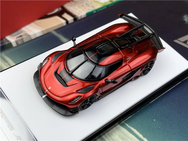 

HKM Premium 1/64 Koenigsegg JESKO Confectionery Red Alloy Simulation car model