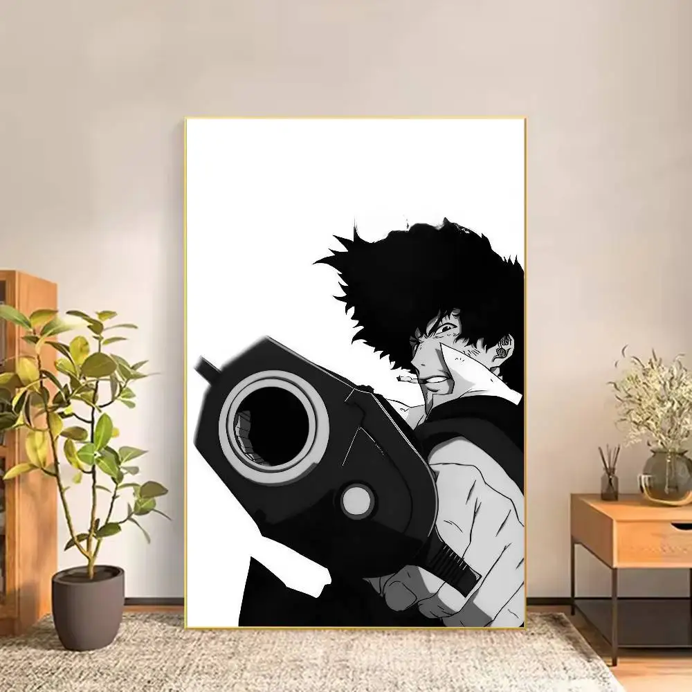 Фото Постер A-Anime C-Cowboy-Y B-Bebop-P, универсальный, водонепроницаемый, HD-качество, самоклеящийся декор для стен, идеально подходит для любого помещения, идеальный подарок №2