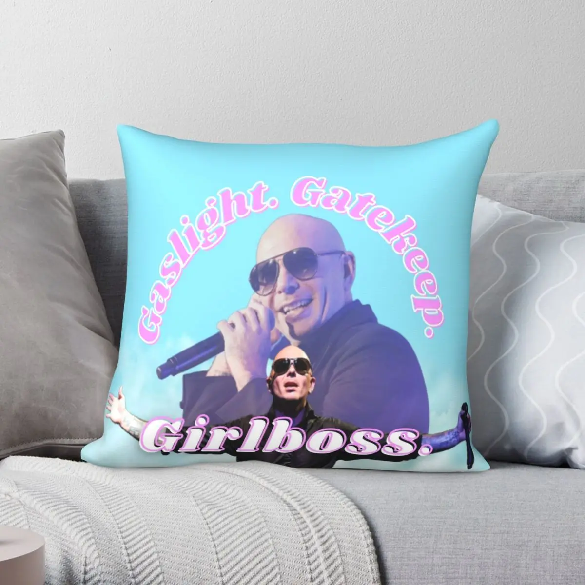 

Чехол для подушки Mr Worldwide говорит подруге, полиэстеровый льняной бархатный креативный чехол для диванной подушки на молнии, чехол для диван...